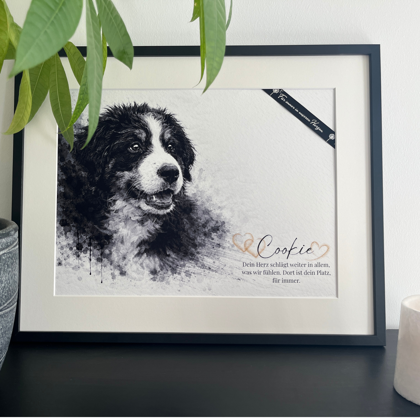 Erinnerungsbild im Aquarell-Stil 🖤