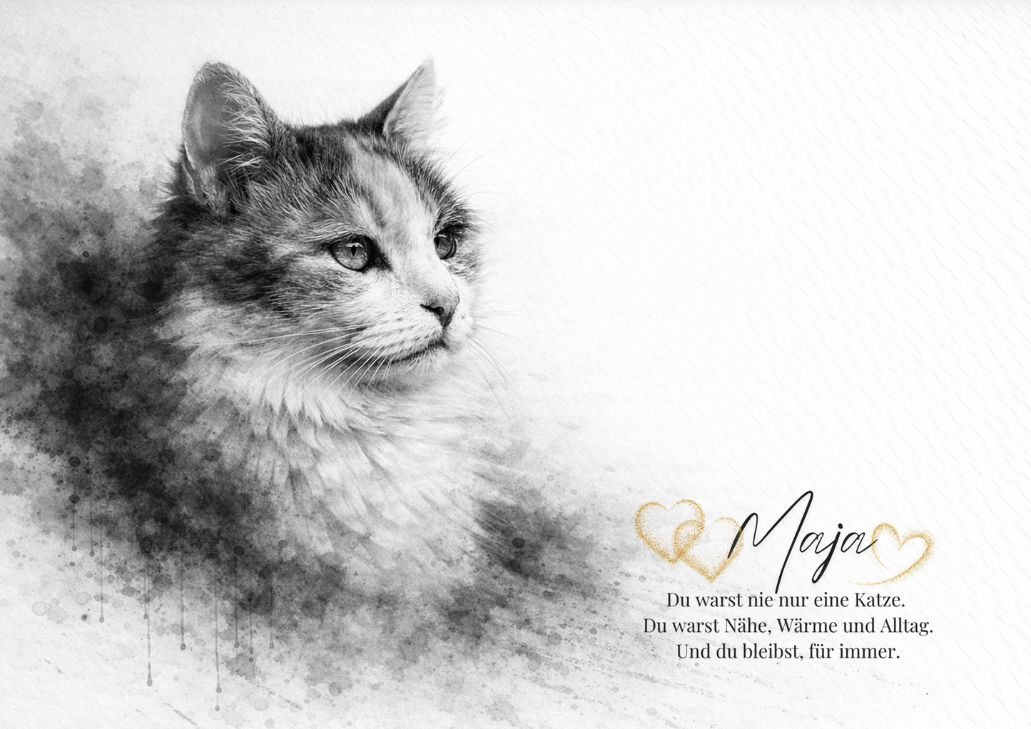 Erinnerungsbild im Aquarell-Stil 🖤