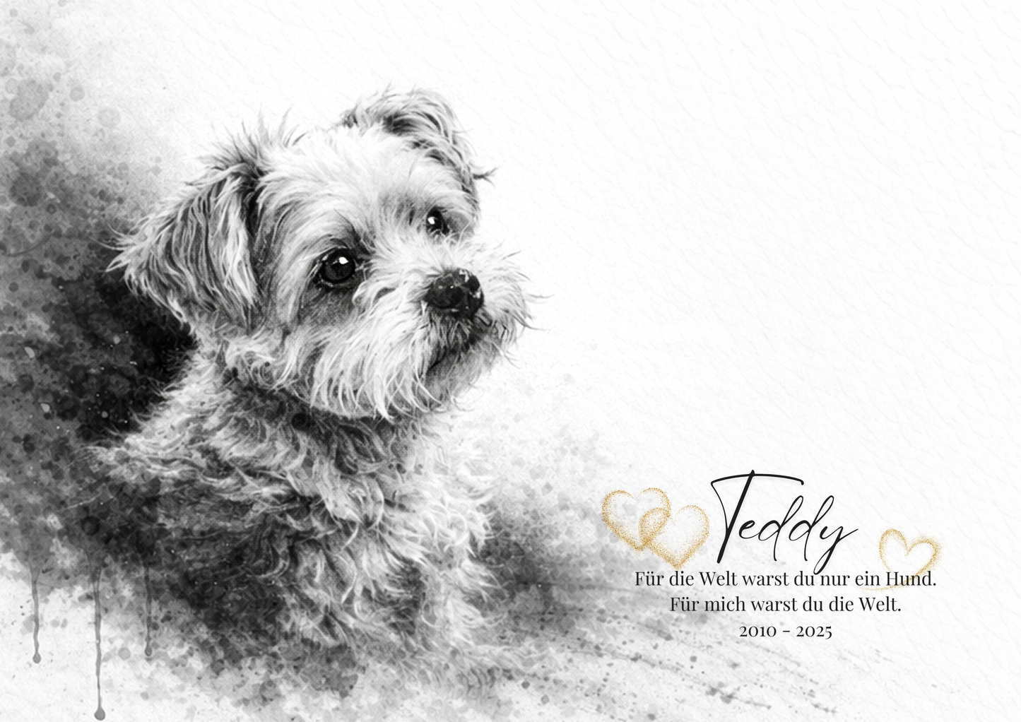 Erinnerungsbild im Aquarell-Stil 🖤